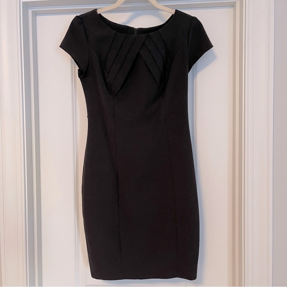 Black mini dress